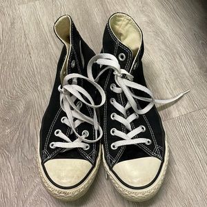 Converse sneakers high top black